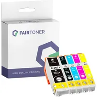 FairToner 5er Multipack Set Kompatibel für Epson Expression Premium