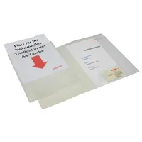 Jalema Angebotsmappe Dataplus PP A4 tansparent, mit Tasche vorne