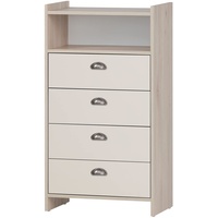 Schildmeyer Lindholm 155291, Sandeiche Dekor/Cremebeige, 60,1 x 33 x