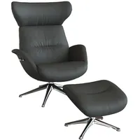 Flexlux Relaxsessel More Leder 90 x 107 x 89