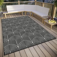 HANSE HOME Pangli Outdoor Teppich Wetterfest – Wendeteppich Skandinavischer