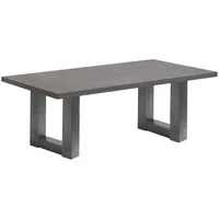 Roller Couchtisch - Graphit - U-Gestell - 120x70 cm
