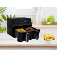 Tristar FR-9040 Doppel-Heißluftfritteuse 2x4 l - Schwarz