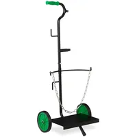 Relaxdays Gas Transportwagen, Transportkarre für 5 & 11 kg