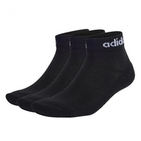 Adidas Linear Crew Cushioned Socken 3er Pack Black /