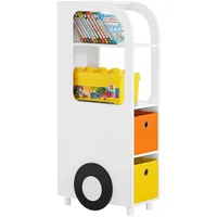 SoBuy KMB67-W Aufbewahrungsschrank für Kinder Apothekenschrank