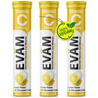 Callaghan international EVÄM Vitamin C 240 mg Brausetabletten Geschmack
