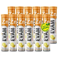 Eväm Zink plus Vitamin C Brausetabletten Geschmack Zitrone 12x