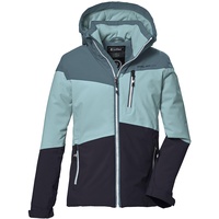 KILLTEC Mädchen Funktionsjacke mit Kapuze und Schneefang/Outdoorjacke ist wasserdicht