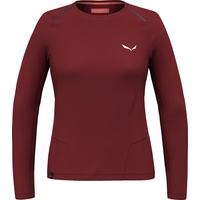 Salewa Damen Pedroc Dry Longsleeve (Größe L, rot)