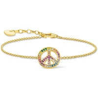 Thomas Sabo A2071-996-7 Peace Rainbow Armband Damen