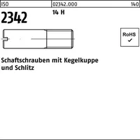 Hörger & Geßler ISO 2342 Schaftschrauben mit Kegelkuppe und