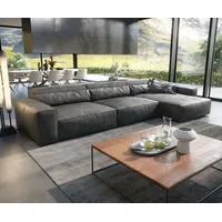 DeLife Ecksofa Sirpio XL 370x170 cm Recamiere variabel -