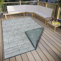 HANSE HOME Pangli Wendeteppich Skandinavischer Boho Style Wasserfest Einfarbig