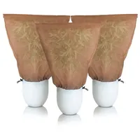 BigDean Winterschutz Kübelpflanzensack 80 x 100 cm 3er Set