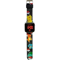 Kids Licensing Pokemon LED-Uhr mit Kalender. POK4322