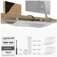 Ultimate Setup Kabelnetz Schreibtisch für ideales Kabelmanagement - Flexibler