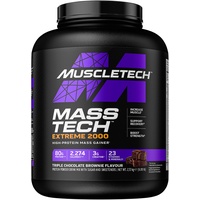 Muscletech Extreme 2000 Mass-Gainer Proteinpulver, Muscle-Builder Molkenproteinpulver, Protein, Kreatin,
