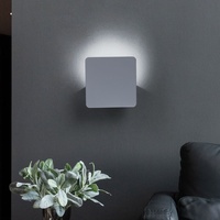 NÄVE Spotleuchte Wandlampe Wandleuchte Flurlampe Badezimmerleuchte, Flur Treppenhaus, grau