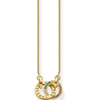 Thomas Sabo KE1488-996-7-L55v Damen-Kette Together Goldfarben Bunt