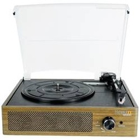Technaxx Retro Turntable With Bt, Plattenspieler Braun