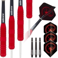 Unicorn Information System Core Plus Rubberised Red Steel Darts