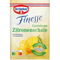 Dr. Oetker Oetker Finesse Geriebene Zitronenschale 3er 3x 6g