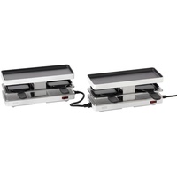 Stöckli Raclette Twinboard Set weiss- für 4 Personen