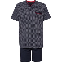 Götzburg Shorty "Alan", 2-teilig, V-Ausschnitt, für Herren, 7013 Navy
