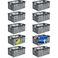 Kinderwelt 10 x Profi - Klappbox 45 L bis
