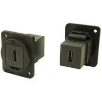 Cliff XLR Adapter USB-C® Buchse auf USB-C® Buchse Adapter