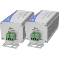Renkforce RF-2982884 Netzwerkverlängerung 2-Draht Reichweite (max.): 400m 2 St.