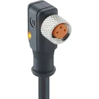 Lutronic 1117 Sensor-/Aktor-Steckverbinder, konfektioniert M8 Kupplung, gewinkelt 2.00 m
