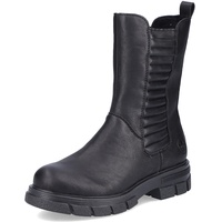 Rieker Damen Klassische Stiefeletten Z9181, Frauen Stiefeletten,Kurzstiefel,uebergangsschuhe,uebergangsstiefel,Boots,schwarz (00),37 EU