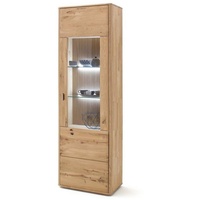 MCA Furniture Vitrine RAVELLO (BHT 66x208x38 cm) - BHT