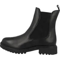 TAMARIS Damen Stiefelette Chelsea Boot Leder Stretch Profilsohle 1-25427-41,