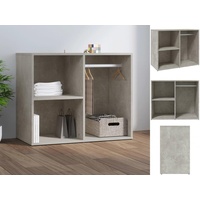VidaXL Regal für Schminktisch Betongrau 80x40x65 cm Holzwerkstoff