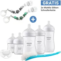 Philips Avent Babyflasche, Neugeborenen-Starter-Set (330 ml)