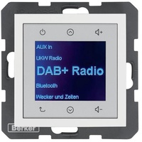 Berker Radio Touch UP DAB+ S.1/B.x polarweiß glänzend