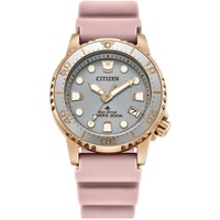 Citizen Damen Analog Solar Uhr mit Gummi Armband EO2023-00A