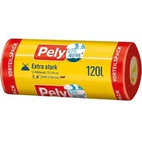 Mülleimer-Beutel Pely Müllbeutel 120 L 16 Stück Müllsack Beutel