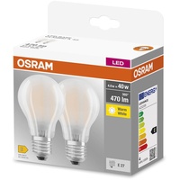 Osram homelighting Osram LED-Leuchtmittel E27 Glühlampenform 4 W 470