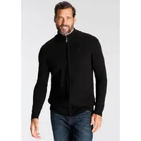 MAN'S WORLD Strickjacke in schwarz | Gr.: 4XL