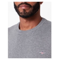 GANT Herren Strickpullover R-Neck - grau