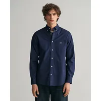 GANT Regular Fit Popeline Hemd - Blau - 3XL,XXXL