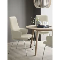 Stressless Polsterstuhl STRESSLESS "Laurel", beige (cream batick, chrom glänzend),