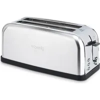 H.koenig TOAS28 Toaster/Langschlitztoaster mit extra breitem Schlitz / 7