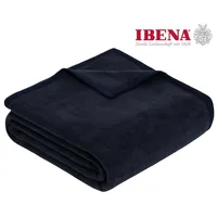 IBENA Porto Decke 150x200 cm – Baumwollmix weich, warm