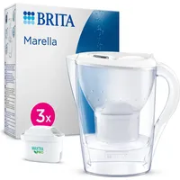 Brita Wasserfilter-Kanne Marella weiß (2,4l) inkl. 3x MAXTRA PRO
