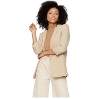 Pieces Boss 3/4 Blazer White Pepper - 2XL